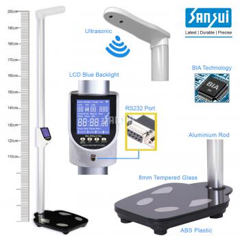 Ultrasonic Height Weight BMI Scale